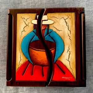 Tea Bag Holder / Organizer -- from Ecuador